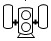 旋转式压缩机和消音器P＆ID符号