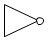 NOT Gate P&ID symbol