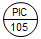 压力指示控制器P&ID符号
