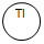 Temperature Indicator P&ID symbol