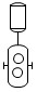 نماد P&ID پمپ جابجایی مثبت 01