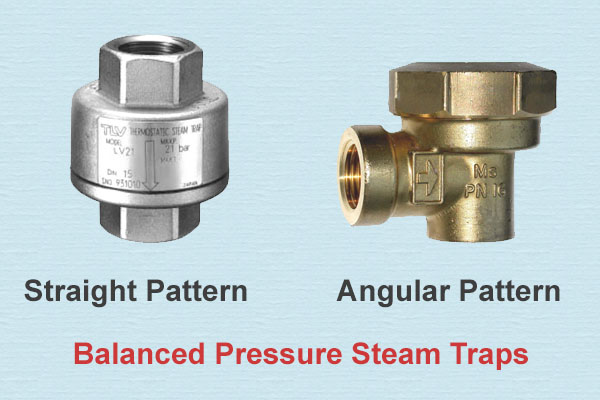 Balanced Pressure Steam Trap Patterns