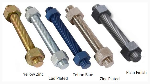 Coated bolts for Corrosive Services