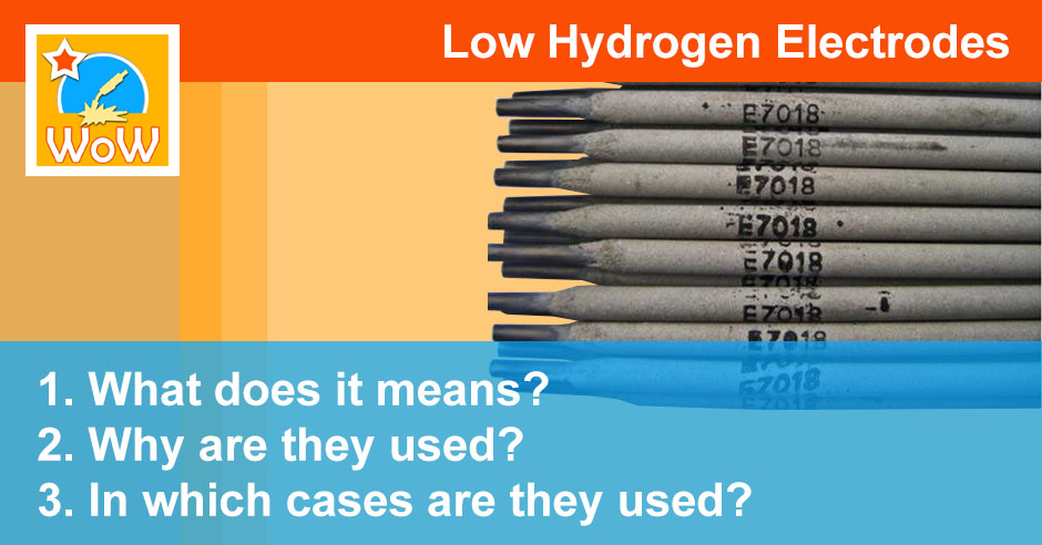 Low Hydrogen Electrodes