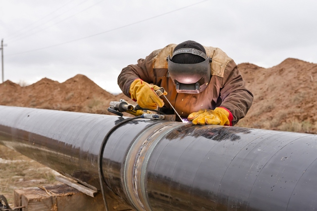 Welding of a Pipe Line