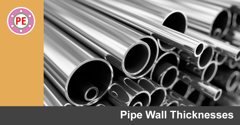 Cs Pipe Wall Thickness Chart