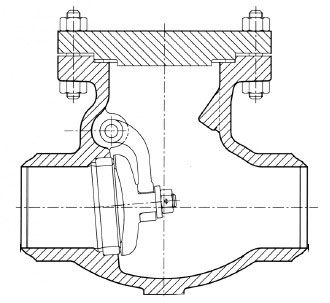 Butt Welding Swing Check Valve