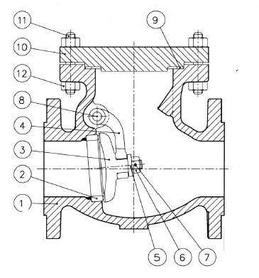 Swing Check Valve » The Piping Engineering World